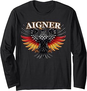 Aigner Nachname Familienname Surname Family Last Name Long Sleeve T-Shirt