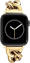 Fashion Chain Bracelet for Apple Watch, Secure, Adjustable, Apple Watch Replacement Band, Fits Most Wrists
