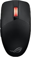 ROG Strix Impact III Wireless Gaming Mouse, 57 G Lightweight, 36K DPI Sensor, Bluetooth & 2,4GHz RF, ROG SpeedNova, Up to 618hrs Battery Life, Replaceable Switches, ROG Omni Receiver, Black