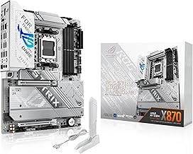 ROG Strix X870-A Gaming WiFi AMD AM5 X870 ATX Motherboard 16+2+2 Power Stages, Dynamic OC Switcher, Core Flex, DDR5 AEMP, WiFi 7, 4X M.2, PCIe® 5.0, Q-Release Slim, USB4®, AI OCing & Networking