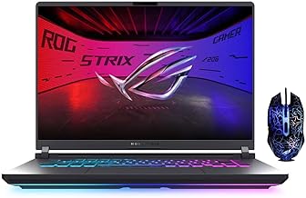 Sponsored Ad - ROG Strix G16 (2025) Gaming Laptop, 16" FHD+ 16:10 165Hz/3ms Display, NVIDIA GeForce RTX 5060 Laptop, Intel Core i7-14650HX, 64GB DDR5 | 4TB M.2 PCIe SSD | WiFi 7, Win11 Pro w/Designed 