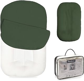 Baby Lounger - Snuggle Cozy Me Infant Lounger for Newborns | Breathable & Soft, Portable Awake-Time Pad, Essential Baby Gift (Lounger Cover Included)