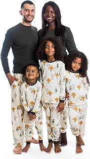 Burt's Bees Baby and Family Matching Holiday Organic Cotton Pajamas