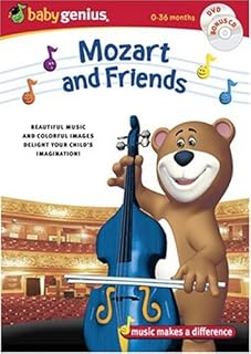 Baby Genius Mozart & Friends w/bonus Music CD