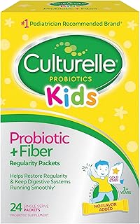 Sponsored Ad - Kids Probiotic + Fiber Packets (Ages 3+) - 24 Count - Digestive Health & Immune Support - Helps Restore Regularity (Packaging may vary)