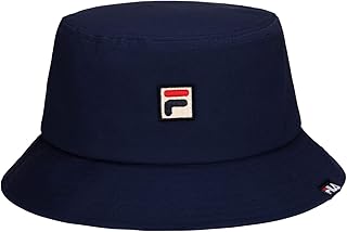 Unisex Heritage F-Box Patch with Pocket Bucket Hat (Peacoat)