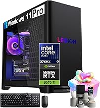 Sponsored Ad - Legion Tower 5i Gen 10 Gaming Desktop - Intel Ultra 9 275HX, GeForce RTX 5070 Ti 16GB GDDR7, 32GB DDR5, 2TB SSD + 2TB HDD, 200W Liquid Cooling, Win 11Pro, w/Keyboard & Mouse & Accessori