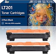 Sponsored Ad - LT201 Toner Cartridges Compatible with Lenovo LJ2206 LJ2206W M7206 M7216 M7206W M7216NWA M7255F M7256HF Printers (2-Pack Black)