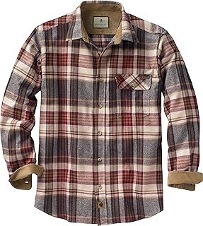Sponsored Ad - Men's Flannel Shirt Long Sleeve Button Down 100% Cotton