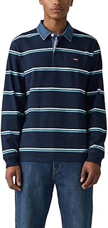 Mens Classic Long Sleeve Rugby Shirt