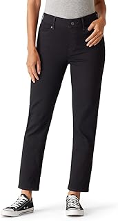 Womens Totally Shaping Ultimate Pull-on Ankle Straight Jean (Also Available in Plus)