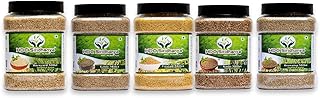 Siridhanya Millets Grain Unpolished & organic Combo Pack of 5, [Little 500g, Foxtail 500g, Kodo 500g, Barnyard 500g, and Browntop 500g Millet], Naturally grown from south india