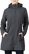 Sponsored Ad - Outdoor Ventures Women's Softshell Jacket with Removable Hood Fleece Lined Windbreaker Insulated Long Warm Rain Jacket