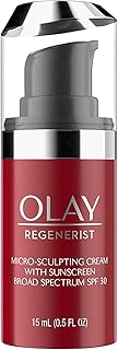 Regenerist Micro-Sculpting Cream Face Moisturizer with Sunscreen, SPF 30, Trial Size 0.5 oz