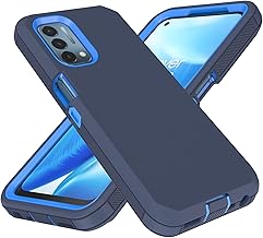 for Oneplus Nord N200 5G Case, Heavy Duty Defender Case Dustproof Shockproof Protection 3 in 1 Rugged Phone Cover for Oneplus Nord N200 5G (Blue)