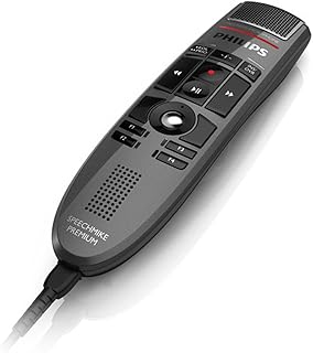 LFH3500 SpeechMike Premium USB Dictation Microphone Precision Microphone Push Button Control