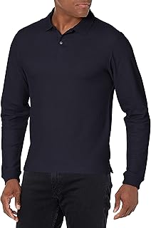 Uniform Young Men's Long Sleeve Pique Polo