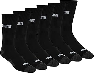 mens 6 Pack Crew Socks