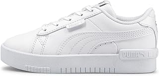 Kids Girls Jada Lace Up Sneakers Shoes Casual - White