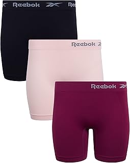 Womens Boy Shorts Underwear - 3 Pack Seamless Long Leg Boyshorts Panties for Women (S-3X, available in Plus Size)