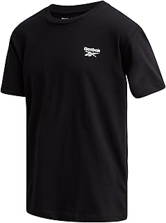 Boys Shirt - Short Sleeve Cotton T Shirt for Boys with Logo - Summer Kids Clothes for School and Play (Sizes: 8-14)