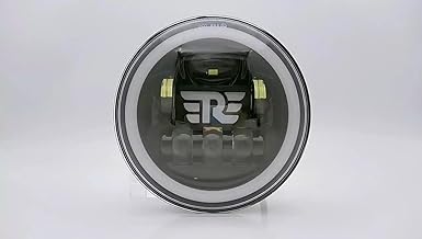 7'' LED Headlight Fit for Royal Enfield Interceptor Continental GT650 Meteor 350 Himalayan Universal Fit @RE