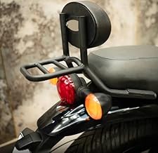 Backrest with Parcel Shelf Compatible with Royal Enfield HUNTER 350