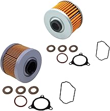 2-Pack Motorcycle Oil Filter Seal Crush Washers kits 888464 Compatible with Royal Enfield Himalayan EZ & Scram 410 411