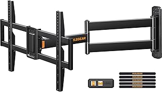 Sponsored Ad - Corner TV Wall Mount Long Arm TV Mount Bracket for 32-75 Inch TVs-Full Motion Wall Mount with 32.37” Extension & Swivel Articulating Arm & Tilt, MAX VESA 600x400mm, Holds up to 100 lbs