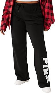 Women's Pink Logo Heritage Sweatpants (XS-XXL)