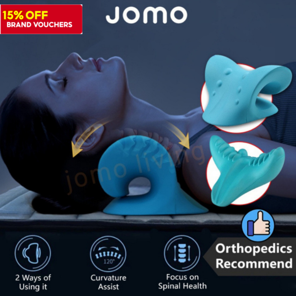 Neck Massager Pillow Neck Stretcher C Shape V Shape Pillow Cervical Traction