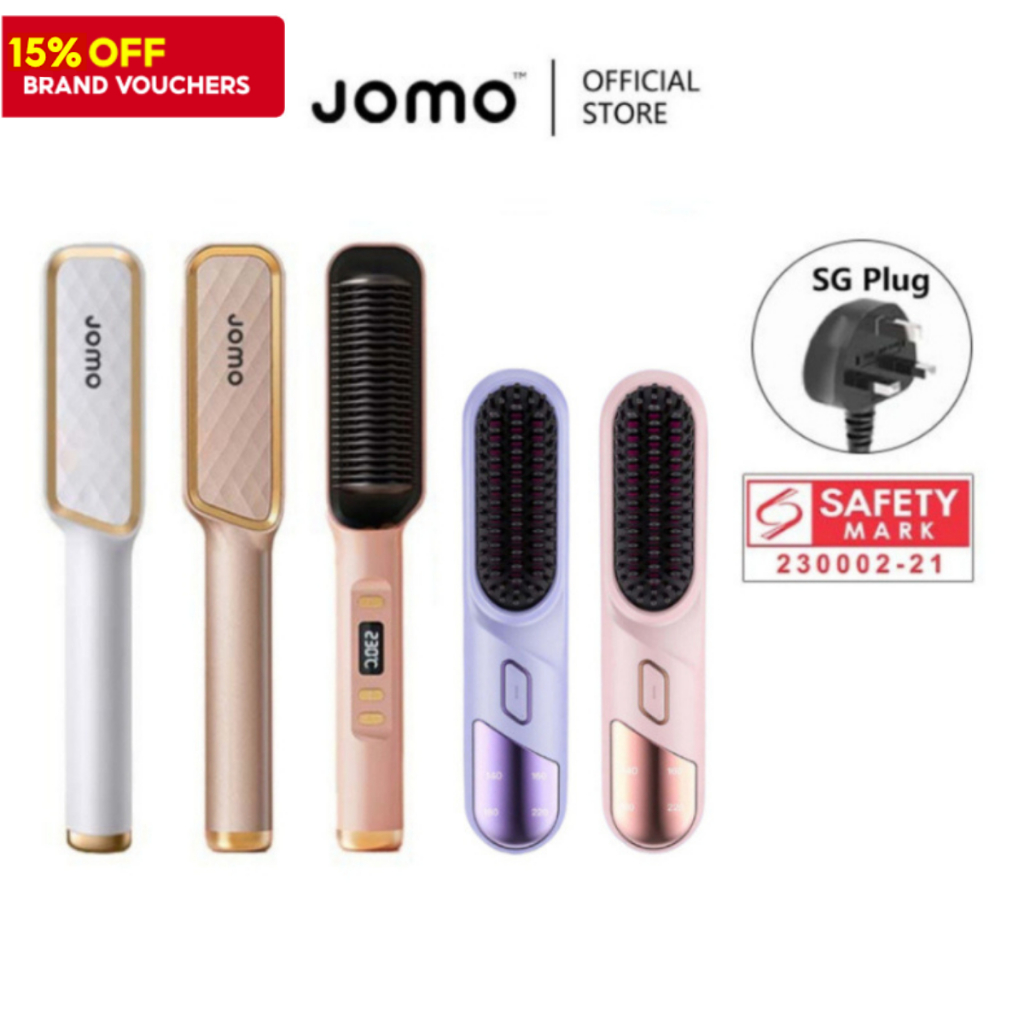 2024 NEW Premium Quality Hair Straightener Comb Curler Wireless Hair Straightener Negative Ion 无线直发梳